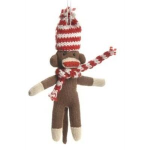 Sock Monkey ornament