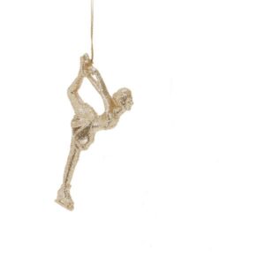 Figure Skater Spinning Ornament