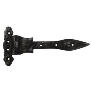 Large Ornate Cast Iron Barn Door Hinge