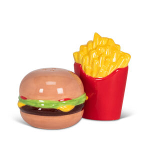 Burger and Fries Salt and Pepper Set