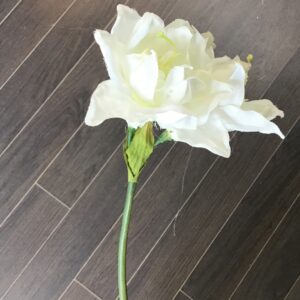 Amaryllis Artificial Flower White