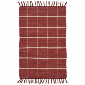 Rug Cotton Burgundy/Pink