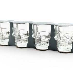 Skull Shot Glass Set of 4