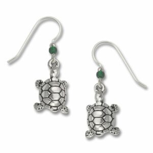 Turtle Charm Earrings