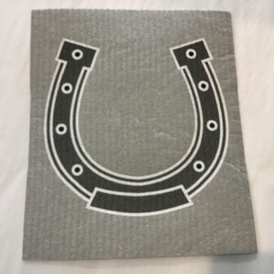 Lucky Horseshoe Swedish Dishcloth