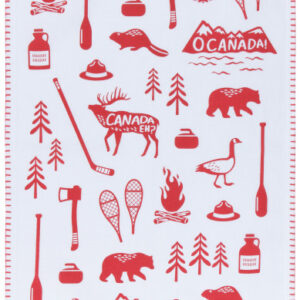 Tea Towel Oh Canada Print