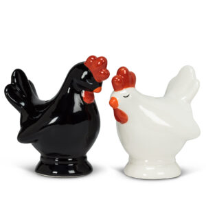 Chicken Salt & Pepper Black and White