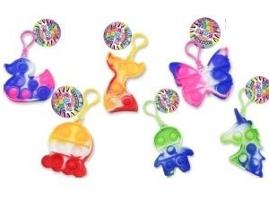 Pop It Fidget Toy Bag Clip