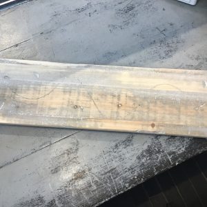 23"Serving Board white washed