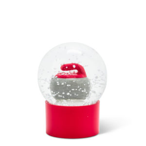 Curling Rock Snow Globe Extra Small