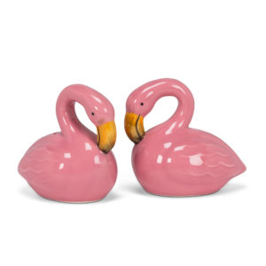 Sitting Flamingoes Salt and Pepper Set