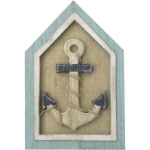 Wooden Anchor Wall Decor