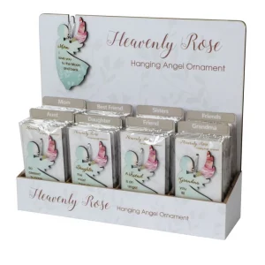 Heavenly Rose Hanging Angel