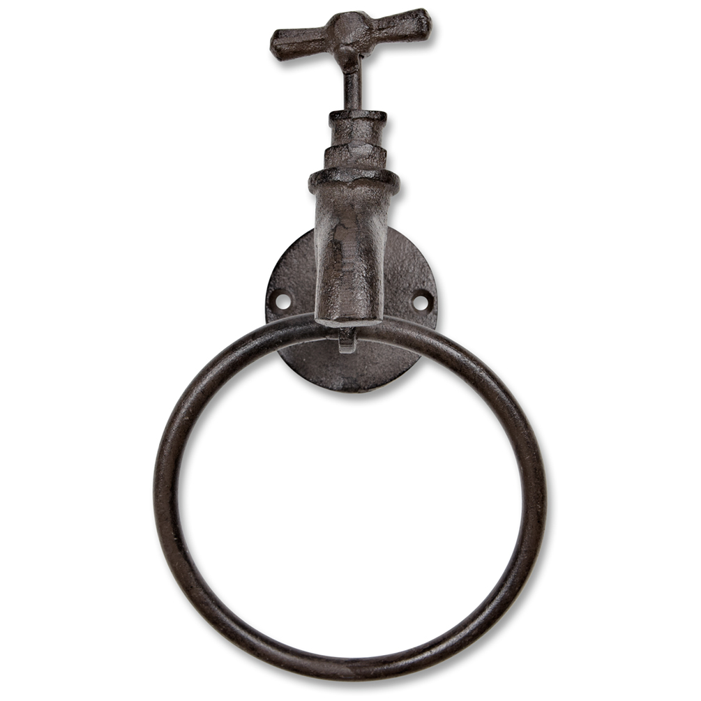 Garden Tap Towel Ring
