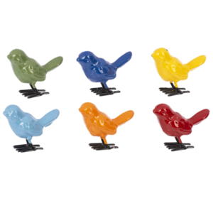 Mini Colorful Birds Iron