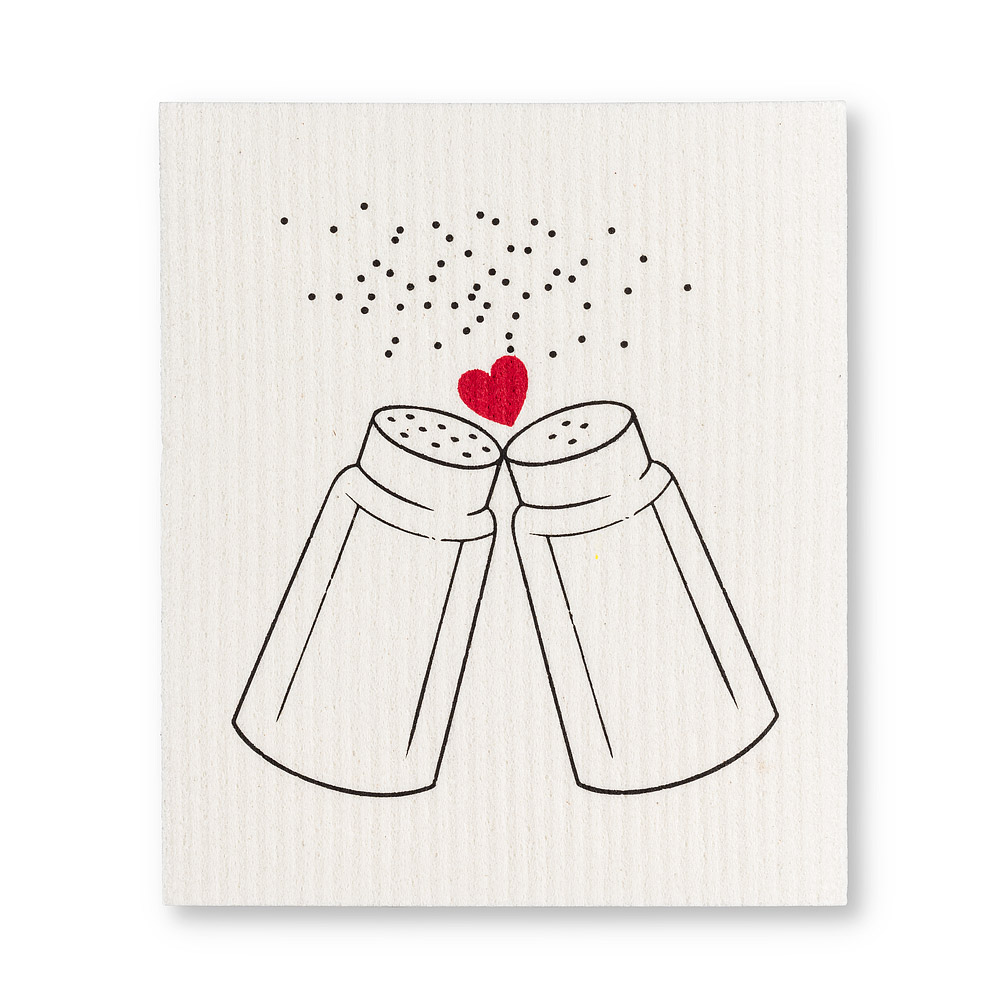 Shakers Seasoned with Love Swedish Dishcloth