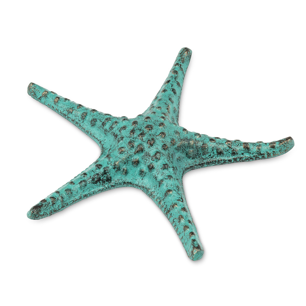 Classic Starfish blue/green Cast Iron