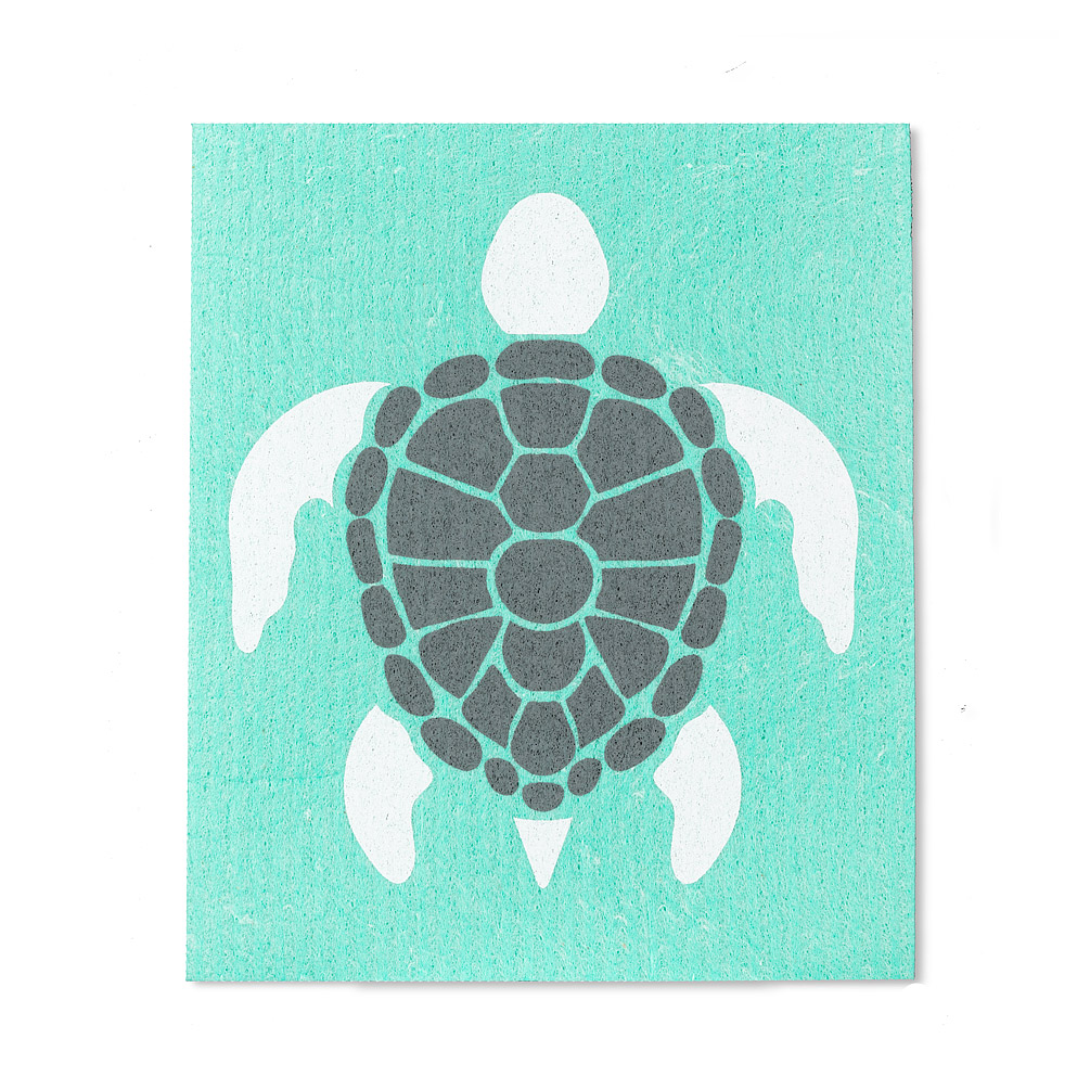 Large Sea Turtle Swedish Dishcloth Liberty Home Decor
