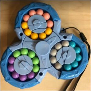 Rotating Fingertip Rubik Cube 6 sided