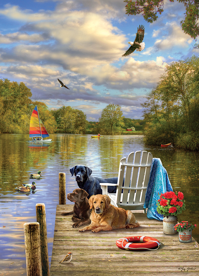 Dog Day Afternoon 1000 pc Puzzle