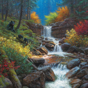 Mountain Cascade 1000 pc Puzzle