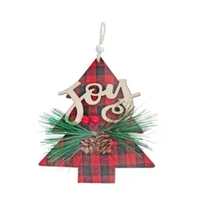 Red Buffalo Plaid Joy/Tree