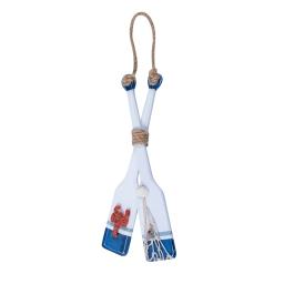 Medium paddle with lobster and rope