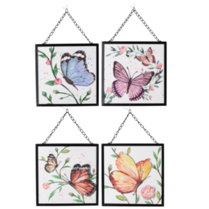 Butterfly Wall Decor Asst