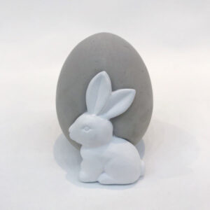 Natural Cement Egg/Bunny