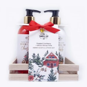 Hand Soap & Lotion Set W/Tray
