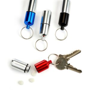 Pill Holder Key Chain