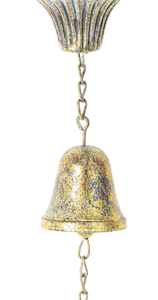 Bird & Flower Rain Chain with Bell
