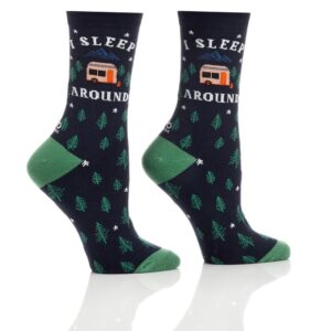Women's Crew Socks Sleep Around