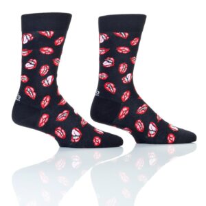 Men's Crew Socks Hot Lips