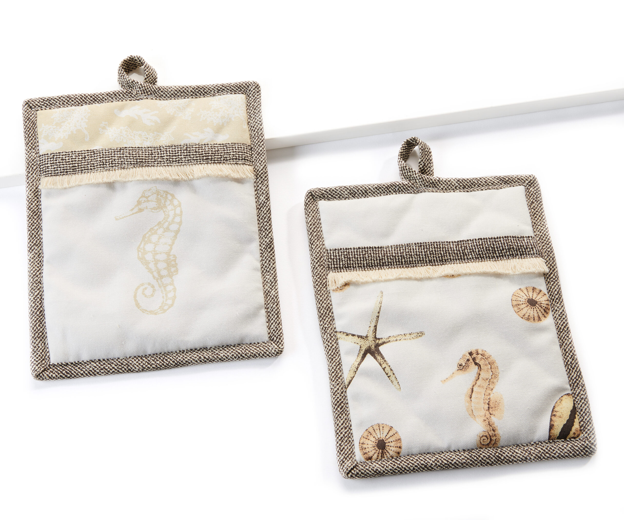 Nautical Pot Holder asst