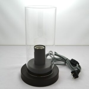 VINTAGE TABLE LAMP W/ GLASS