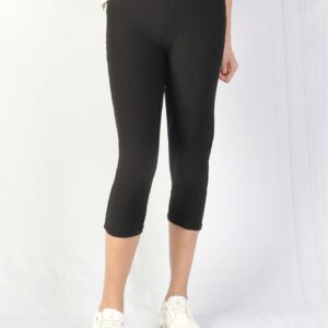 CAPRI STRETCH LEGGING BLK 1X