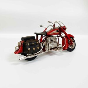 Red Motorcycle Model