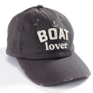 Grey "Boat Lover"Hat