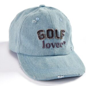 Blue Denim "Golf Lover" Hat