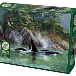 PUZZLE  Orcas 1000 pc