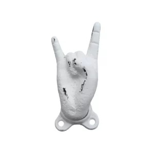 Rock On Hand Hook White