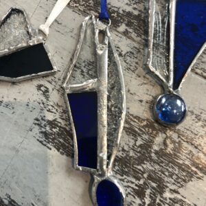 Stained glass ornaments