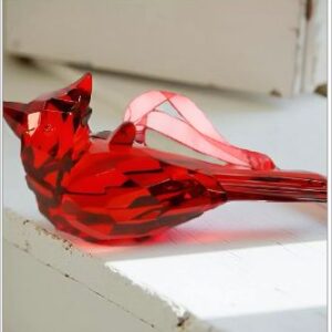 Cardinal acrylic SUNCATCHER