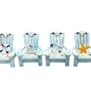 Beach chairs assorted lt blue
