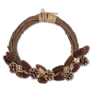 Pinecone & Vine Wreath