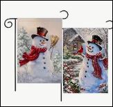 Garden Flag Christmas series