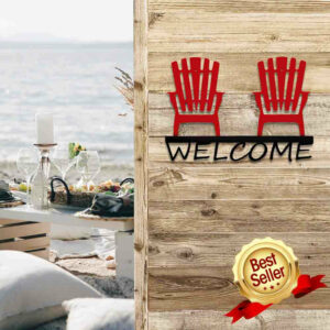 Adirondack  Welcome sign