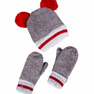 Kids Hat and Mitten Set