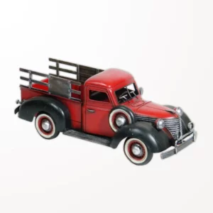 Vintage Red/Black Delivery Truck